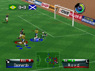 International Superstar Soccer 98 screenshot 3 for Nintendo 64